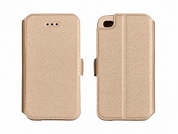 Pouzdro / obal BOOK POCKET pro Huawei P10 plus - gold