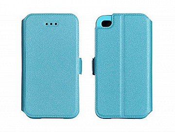 Pouzdro / obal BOOK POCKET pro Huawei P8 Lite (2017) modré