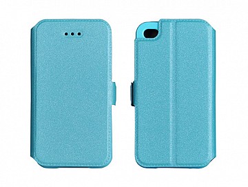 Pouzdro / obal BOOK POCKET pro Samsung G920 S6 - modré