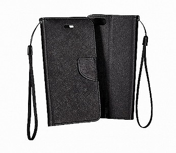Kvalitní knížkový obal/pouzdro - Fancy Pocket - pro Huawei P20 černý