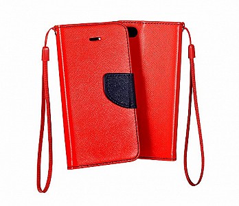 Pouzdro / obal Mercury Fancy Diary Samsung A3 2017 červené