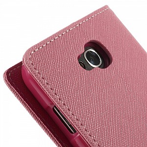 Pouzdro / obal Fancy Diary pro Samsung S6 světle růžové