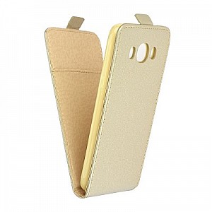 Kvalitní knížkový obal - Flexi Pocket - pro Xiaomi MI-5X / A1 zlatý