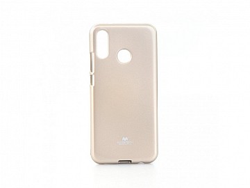 Pouzdro / obal Mercury Jelly Case pro Huawei Y7 Prime 2018 zlatý