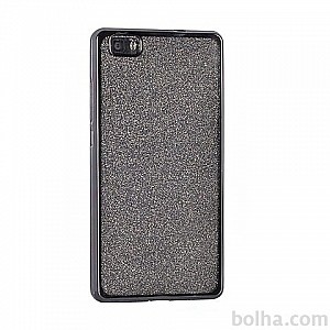 Gumové pouzdro/obal Glitter Elektro case pro Iphone 6 šedé