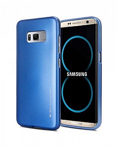 Pouzdro / obal Mercury iJelly Metal Samsung S8 modré