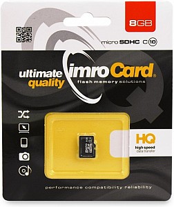 Pamětová karta Imro Micro SDHC 8 Gb