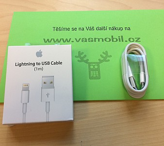 Originální datový kabel -1m - Apple 4G/4S/5/ 5c/ 5s/ 5se/ 6/ 6s / 6Plus/ 7/ 7Plus