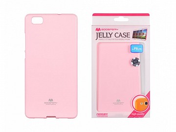 Pouzdro / obal Mercury Jelly Case pro Huawei P20 Lite světle růžové
