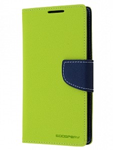 Kvalitní knížkový obal/pouzdro - Fancy Pocket - pro Huawei P20 limetkový