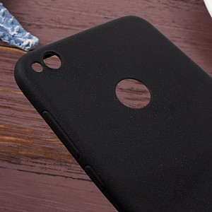 Zadní silikonový kryt / obal na Xiaomi Redmi 4A černý matný