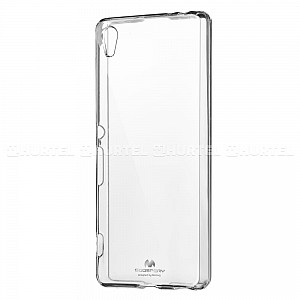 Pouzdro / obal Mercury Jelly Case Huawei Y7 průhledný