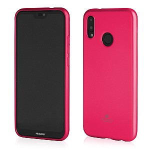 Pouzdro / obal Mercury Jelly Case pro Huawei Y7 Prime 2018 růžový