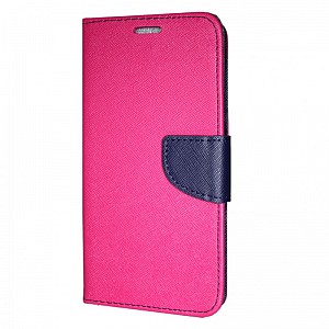 Kvalitní knížkový obal/pouzdro - Fancy Pocket - pro Huawei P20 růžový