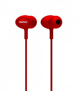 Originální špuntové sluchátka REMAX RM-515 červené