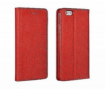 Pouzdro / obal Smart Magnet Book Huawei P8 Lite (2017) červené