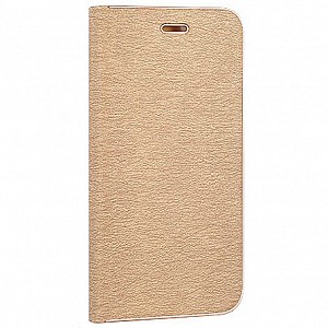 Kvalitní knížkový kryt / obal -vennus pocket - pro Iphone 7 zlatý