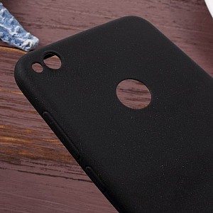 Zadní silikonový kryt / obal na LG G7 černý matný