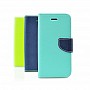 Kvalitní knížkový obal - Fancy Pocket - pro Huawei P20 Lite mentolový