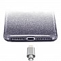 Gumové pouzdro/ obal Bling Back case pro Samsung A6 (2018) třpytivé černé