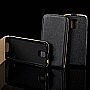 Knížkové pouzdro / obal Flexi pro Huawei Y6 (2017) / Y5 (2017) černý