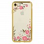 Zadní silikonové pouzdro/obal Flower case Iphone 6 (4,7