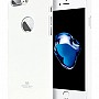 Pouzdro / obal Mercury Jelly Case Apple iPhone 7 bílé