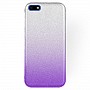 Gumové pouzdro/ obal Bling Back case pro Samsung A6 (2018) třpytivé fialové