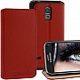 Kvalitní knížkový kryt / obal - Book Pocket - pro Huawei P9 lite mini červený