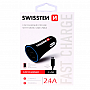 Nabíječka do auta SWISSTEN microUSB a USB 2,4A