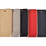 Kvalitní knížkový kryt / obal -vennus pocket - pro Samsung galaxy A5/A8 (2018) červený