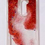 Silikonový obal/kryt Water case stars pro Iphone X červený